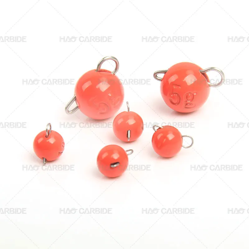 ECO Friendly high purity tungsten cheburashka sinker Wholesale tungsten cheburashka fishing sinkers