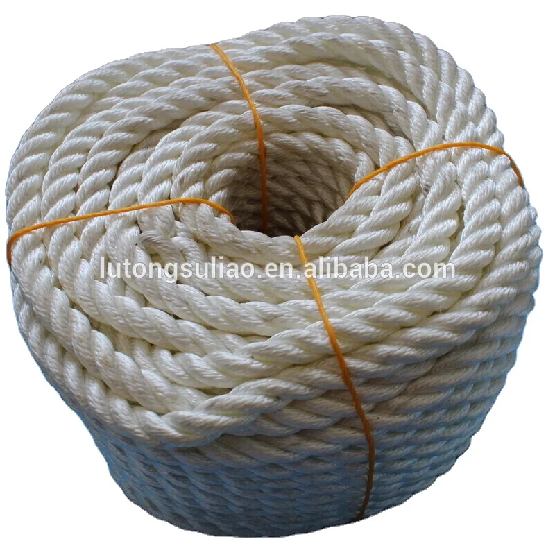 High Tensile Strength Twisted Polyester Rope