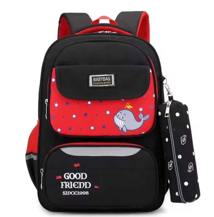 Wholesale Nylon School Bags Cartoon Style Student Backpack for Teenage Girls Leisure School Style
