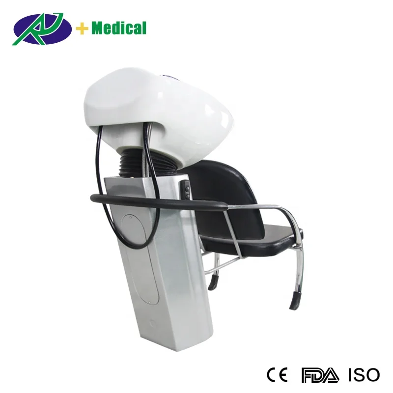 Chrome plating anti-rusty basin chair salon shampoo chair for head massage RJ-9207