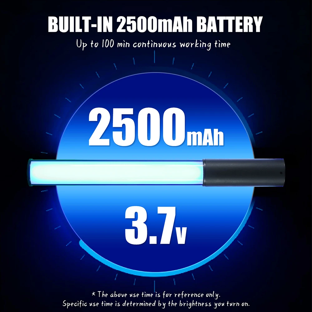 LUXCEO P400 professional video studio camera light kit rechargeable led video filming light RGB Colors Video Light for photo