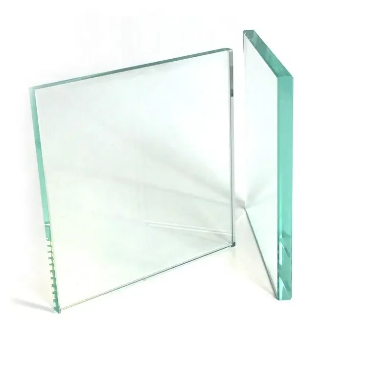 Factory direct sale custom size and thickness clear float glass sheets for door and window
