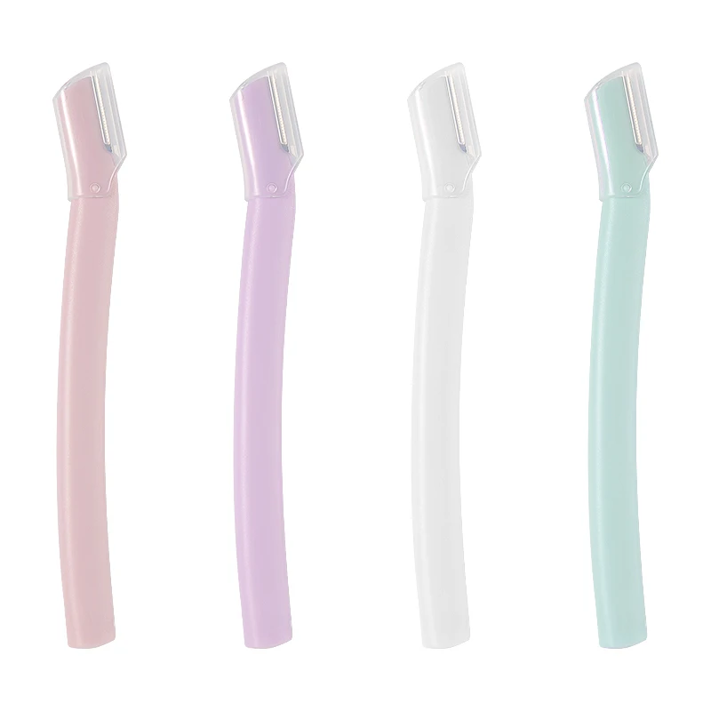 Wholesale Low Price Women Makeup Tools Eyebrow Trimmer Stainless Steel Blade Eyebrow Trimmer With Cover