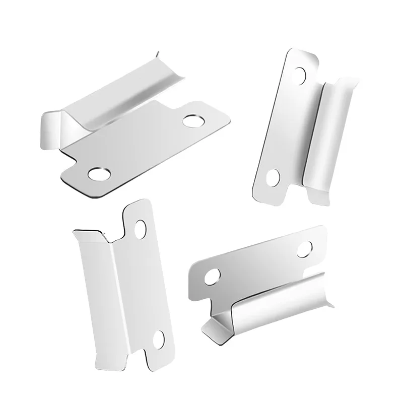 Ender 3 Glass Bed Clips 8Pcs 3D Printer 7mm Stainless Steel Silver Bed Clips 3D Bed Clamps for Ender CR-10 Series