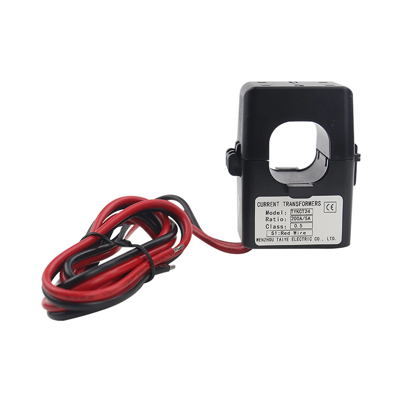 100A 200A 300A 400A CT Split Core Current Transformer Clamp CT Sensor KCT-24 Current Sensor