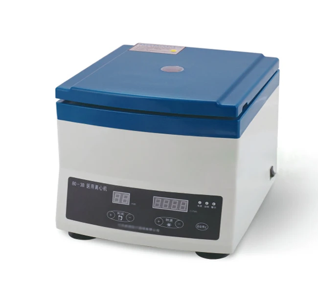 18 hole medical centrifuge table low speed 80-3B medical centrifugal lab test devices