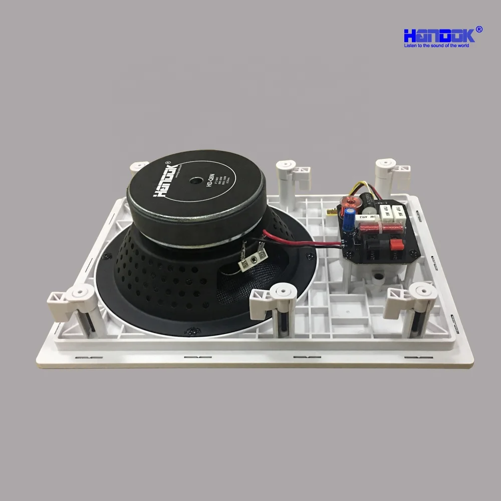 Professional Square In Wall & In Ceiling Home Audio Hifi Wall Speaker System