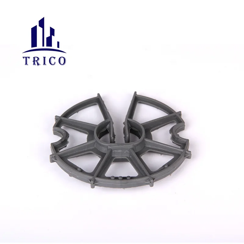 Hot Sale High Quality Construction Concrete Plastic Rebar Spacer Protective Wheel Spacer
