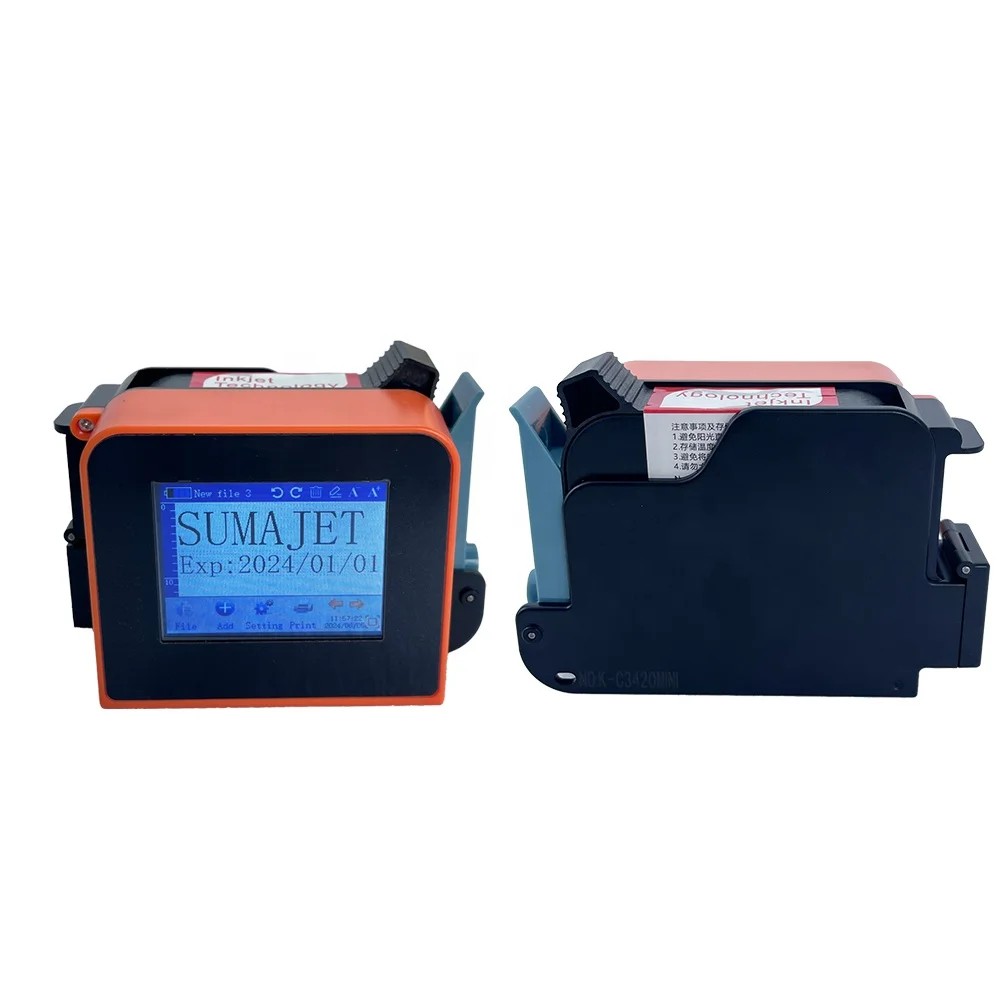 Hot Sale  Half Inch Printing Machine Convenient Portable Inkjet Printer Handheld Small Inkjet Printer Expiry Date QRcode Barcode