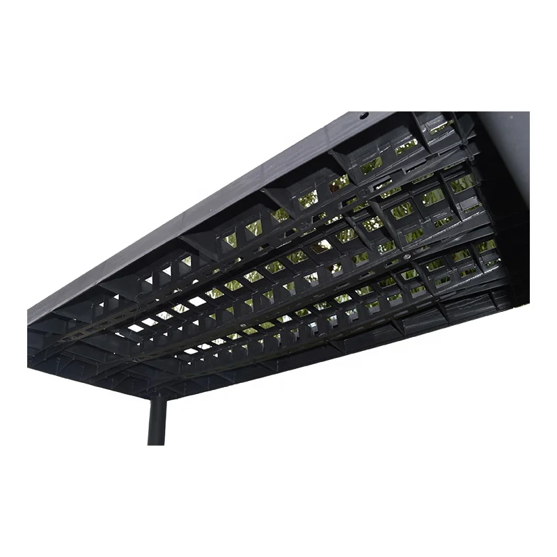 Large Load Capacity Boltless Industrial Warehouse Stackable Storage Shelves & Units Home Kitchen Plastic Shelf Rack