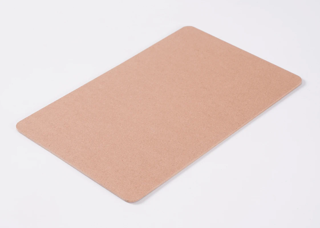 High Class 1-25mm  4x8 plain mdf board from ZeQuan wood factory China Linyi