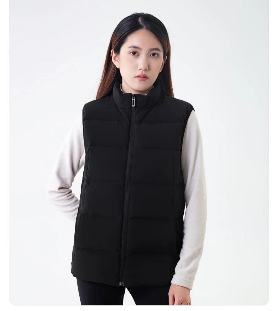 Мужской толстый пуховик без Рукавов Супер Теплый зимний жилет с молнией модная верхняя одежда