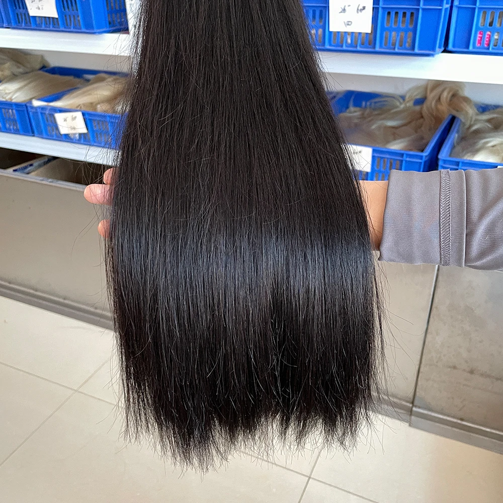 Wholesale Hot Selling Top Grade 12A remy Human Cuticle Aligned Hair Nano Ring Human Hair Extensions