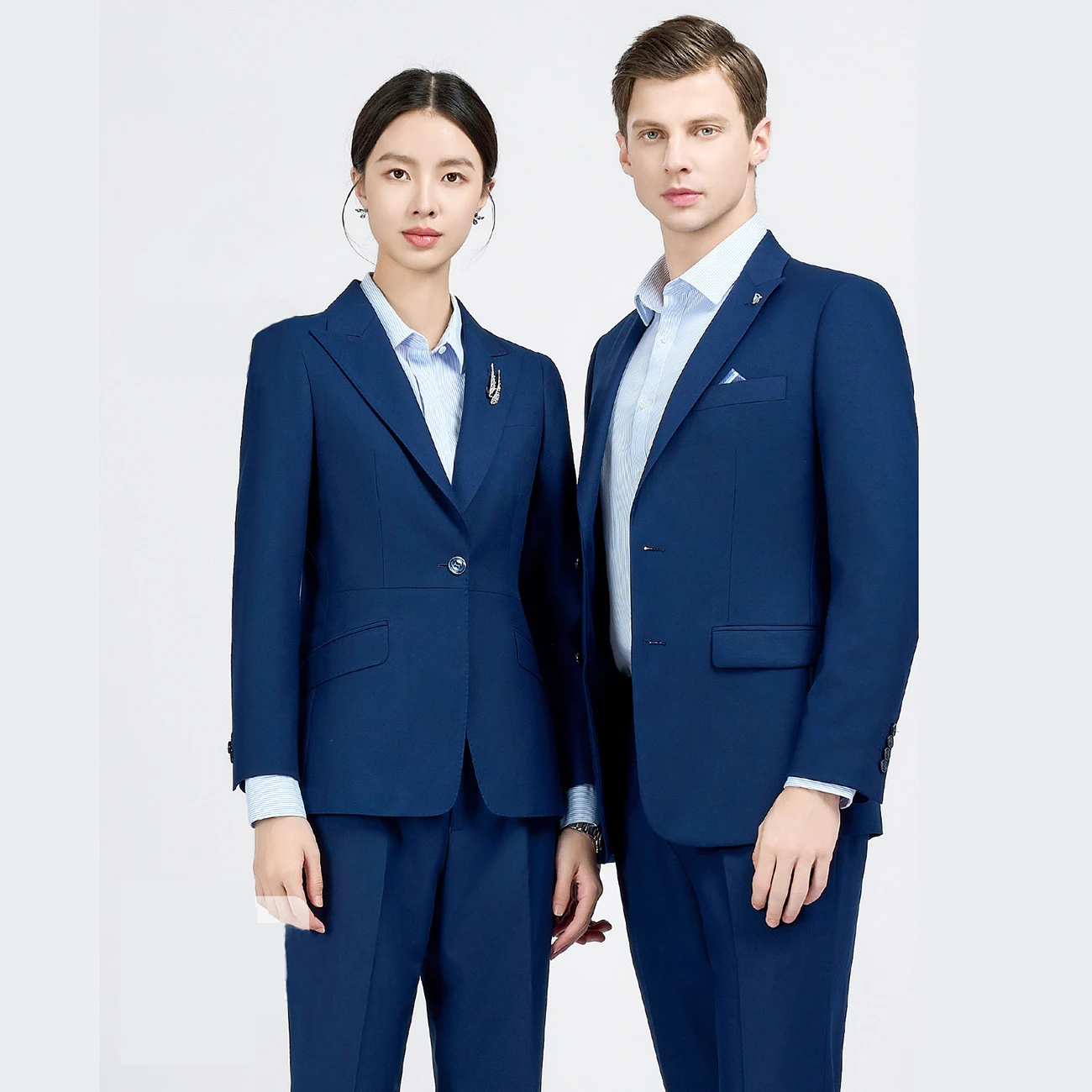 Yingquanz trade assurance suppliers New UNISEX Classic Slim Fit Suit Male Business Casual 2 Piece Mens Wedding
