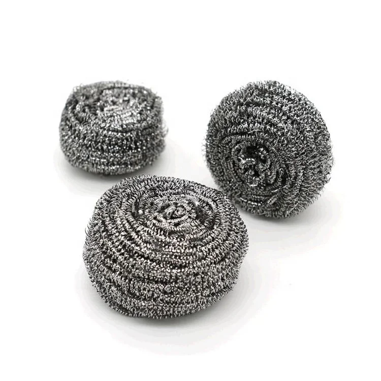 High quality 20G 3pcs package kitchen stainless steel cleaning ball