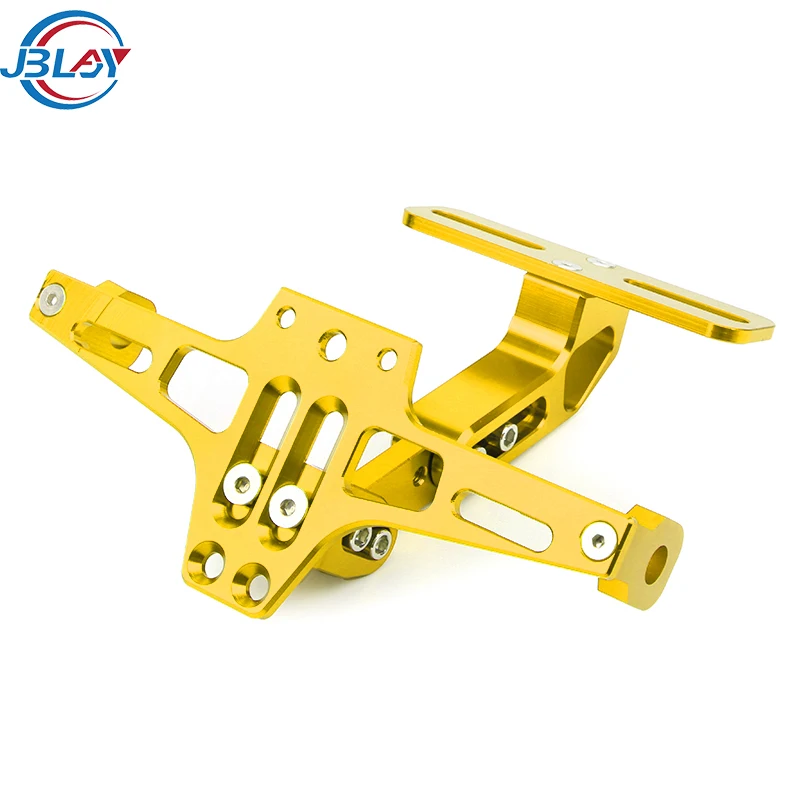 Wholesale Motorcycle Rear Number Plate Holder Bracket Mount For Honda For Kawasaki Z750 Z800 For YAMAHA MT07 MT09 MT10