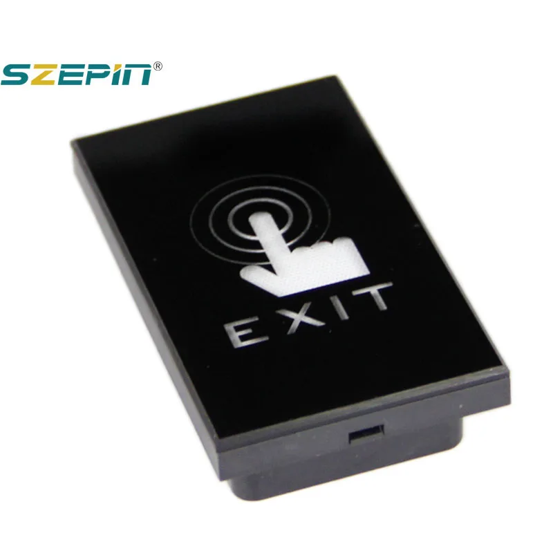 Светодиодный сенсорный кнопочный переключатель доступа с задней цветной панелью