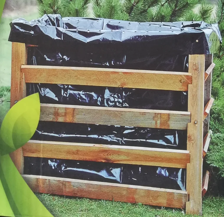 
black compost inlay pe Agricultural bag with holes 