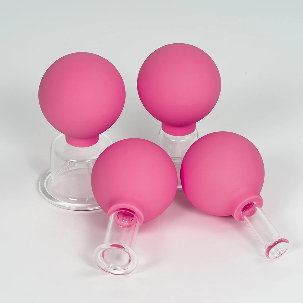 4pcs/set anti cellulite vacuum massage cupping set fantastic cupping cups set