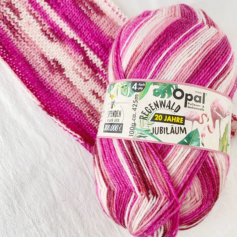 Opal Regenwald 425m/100g Sock Yarn Merino Nylon Blended Colored Hand Knitting For Sock Shawl Scarf Sweater