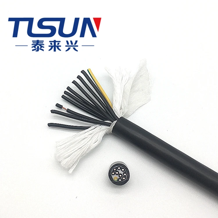 Поставка многожильного контрольного кабеля CCC AVVR 10x0,2 мм 2 кабеля передачи приборного сигнала