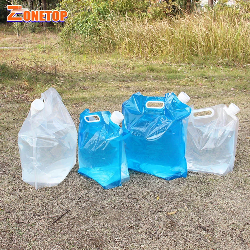 Wholesale Traveling Portable 2 Liter 3 Litre 5 Ltr 10 Litro Collapsible Water Bag For Drinking