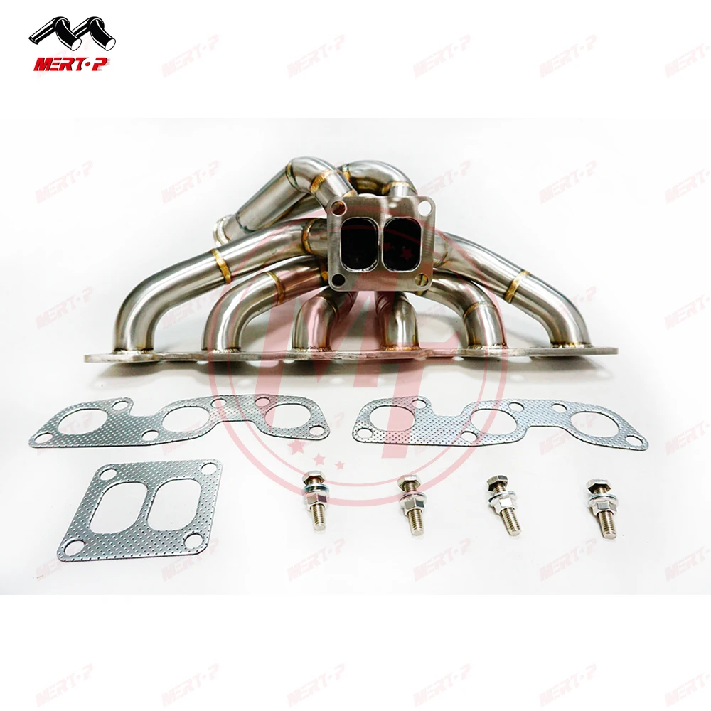 Mertop Racing Ni*ssan Skyline GTR R32 R33 R34 RB26DET 3' Steam Pipe T4 Top Mount manifold