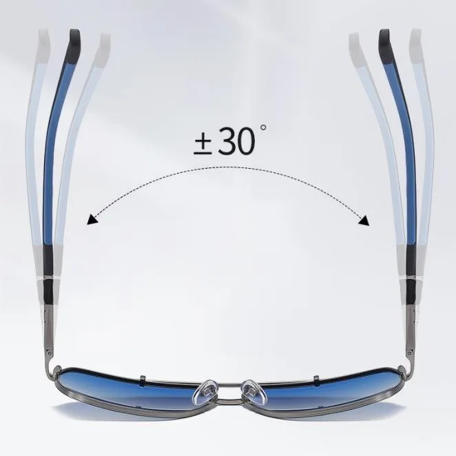 Новый двойной мост пилот сплава кадр очки Классические мужские туфли для вождения на каждый день б/у поляризованные солнцезащитные использования 2021