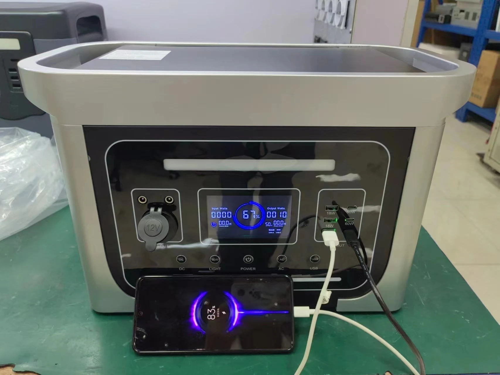 PORTABLE SOLAR POWER STATION ECO181 Series Portable and easy carry 1000w 1500w 1kwh 1.5kwh