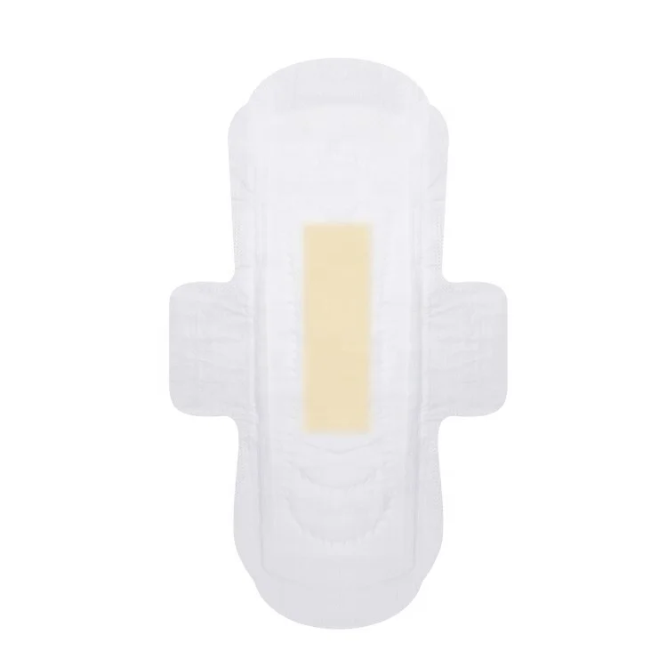 Rapid absorption yellow anion chip sanitary napkins wholesale gentle types of ladies sanitary pads