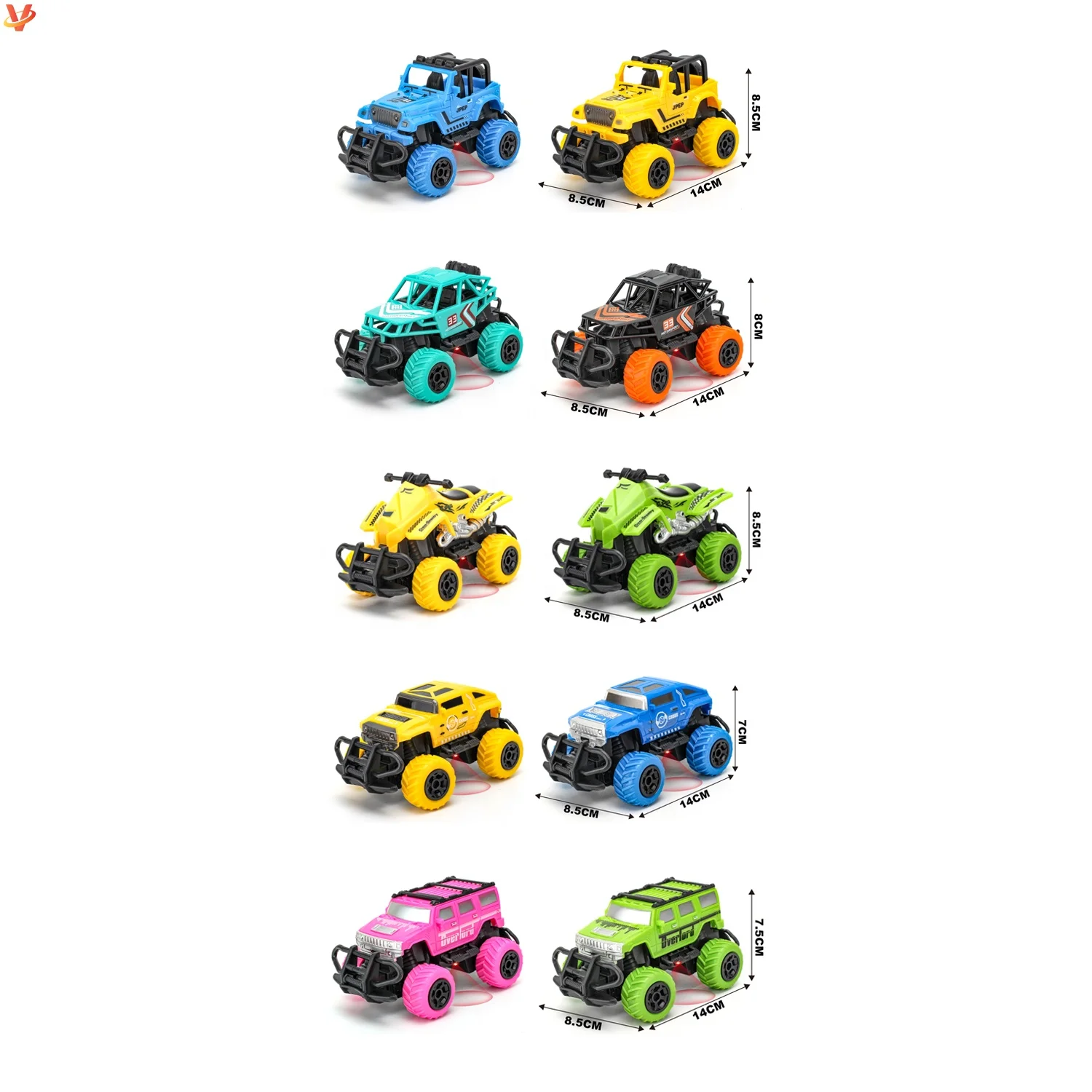 Promotion Toys Mini Small 1:43 Rc Beach Motorbike Off Road Jeeps 4CH Remote Control Toy Cars With Led Lights for kids gift