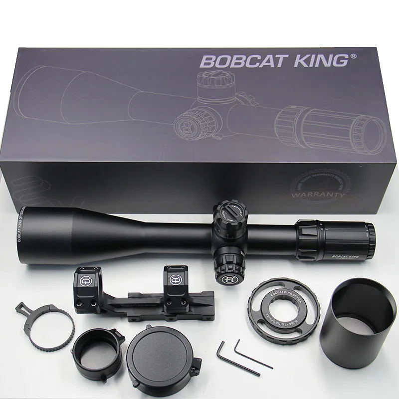 Bobcat King 5-25x56 First Focal Plane 34mm Zero Stop Tactical Scope Reticle High Quality Long Range Hunting Scope