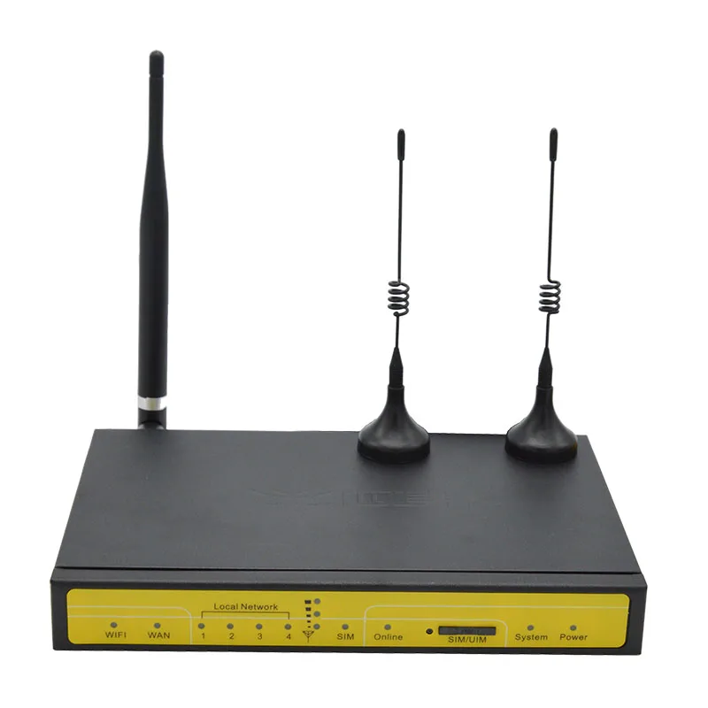 Four-Faith wireless modem router Internet Gateway with 4G Cellular and WiFi Functions