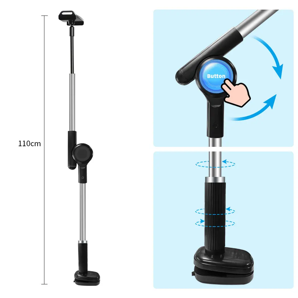 Пластиковая Гибкая настольная подставка для мобильного планшета, длинная гибкая Выдвижная рамка для кровати, вращающийся держатель для сотового телефона