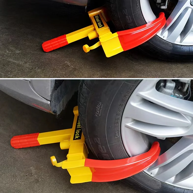 Hot selling promotional security car anti-theft lock tire lock wheel lock