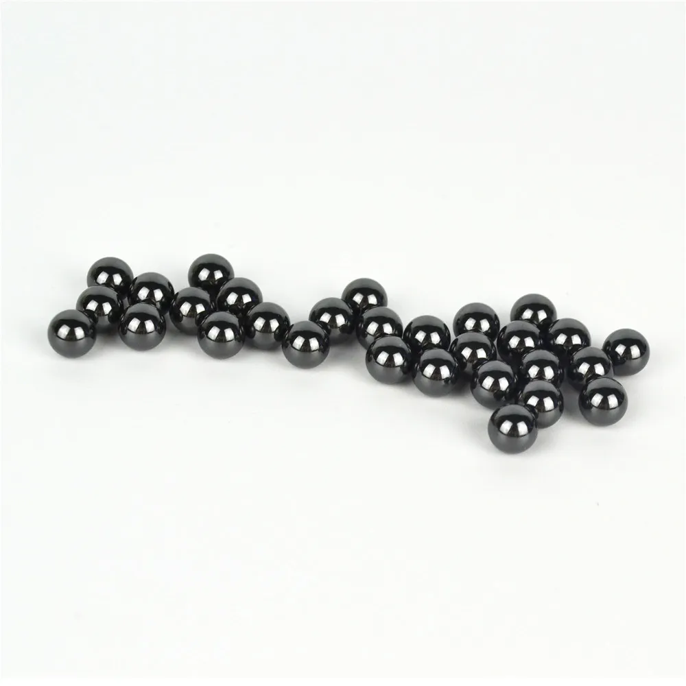 Wear-resistant and anti-corrosion silicon carbide balls 4mm SiC ball