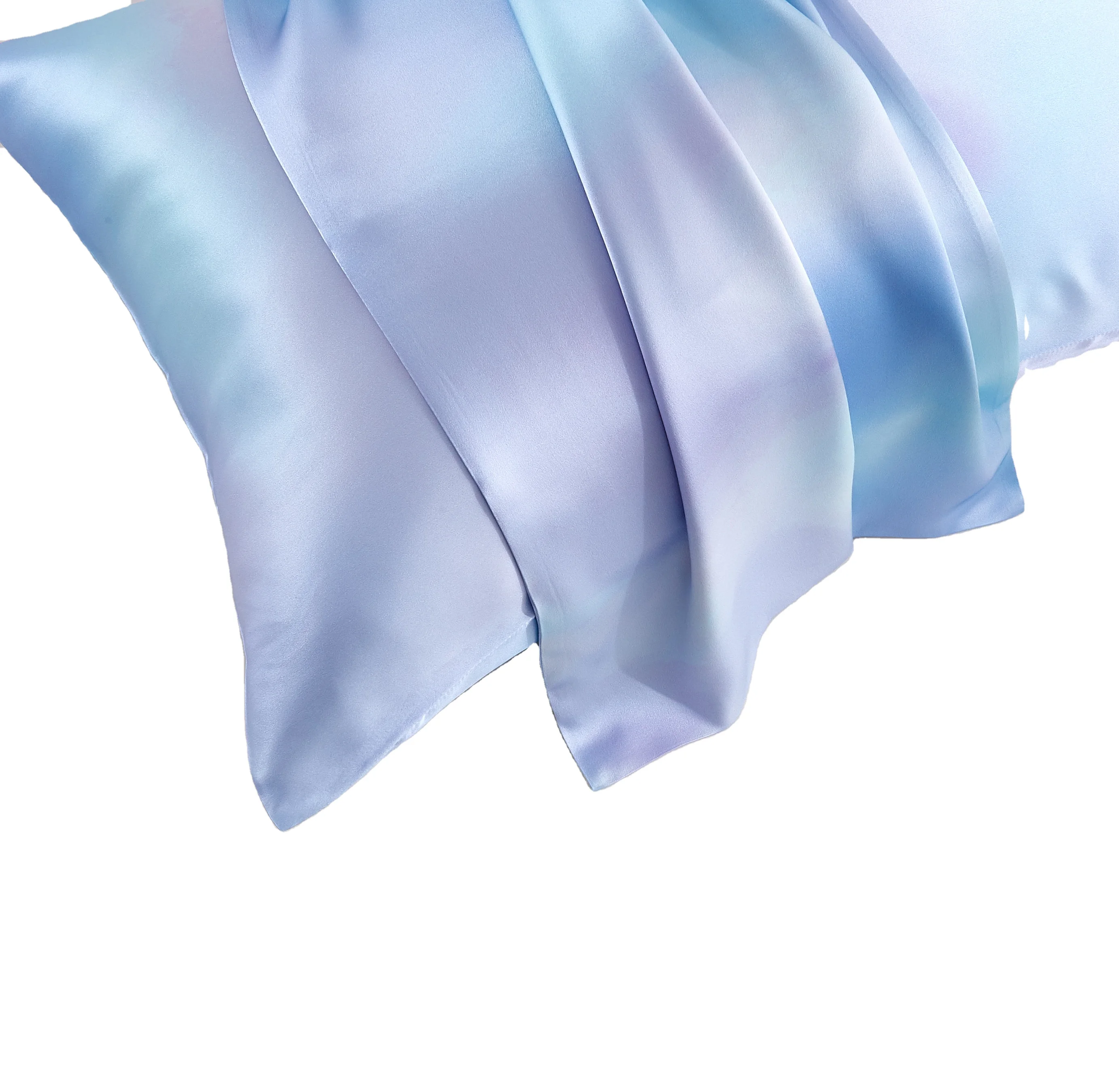high quality sheet & pillowcase Wholesale Silk Pillow Case 100% Pure custom Color Pillowcase