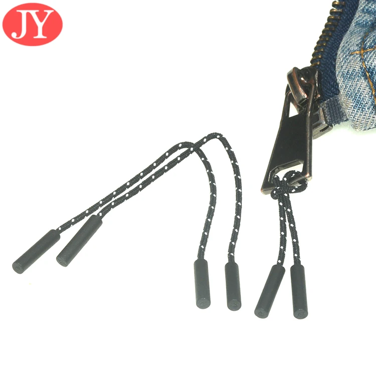 Zip Fastener zipper pull tab Personalized Zipper Pull Tag nylon backpack small string customized zipper extension puller