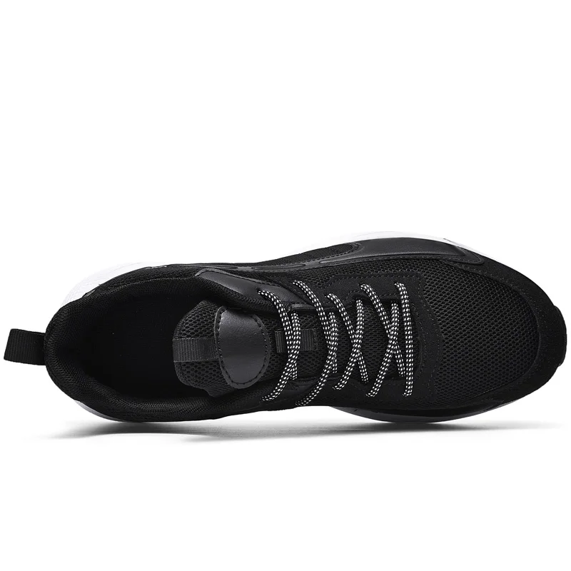 
High quality size 39-46 Comfortable running sneakers Platform heighten casual sports shoes for men 