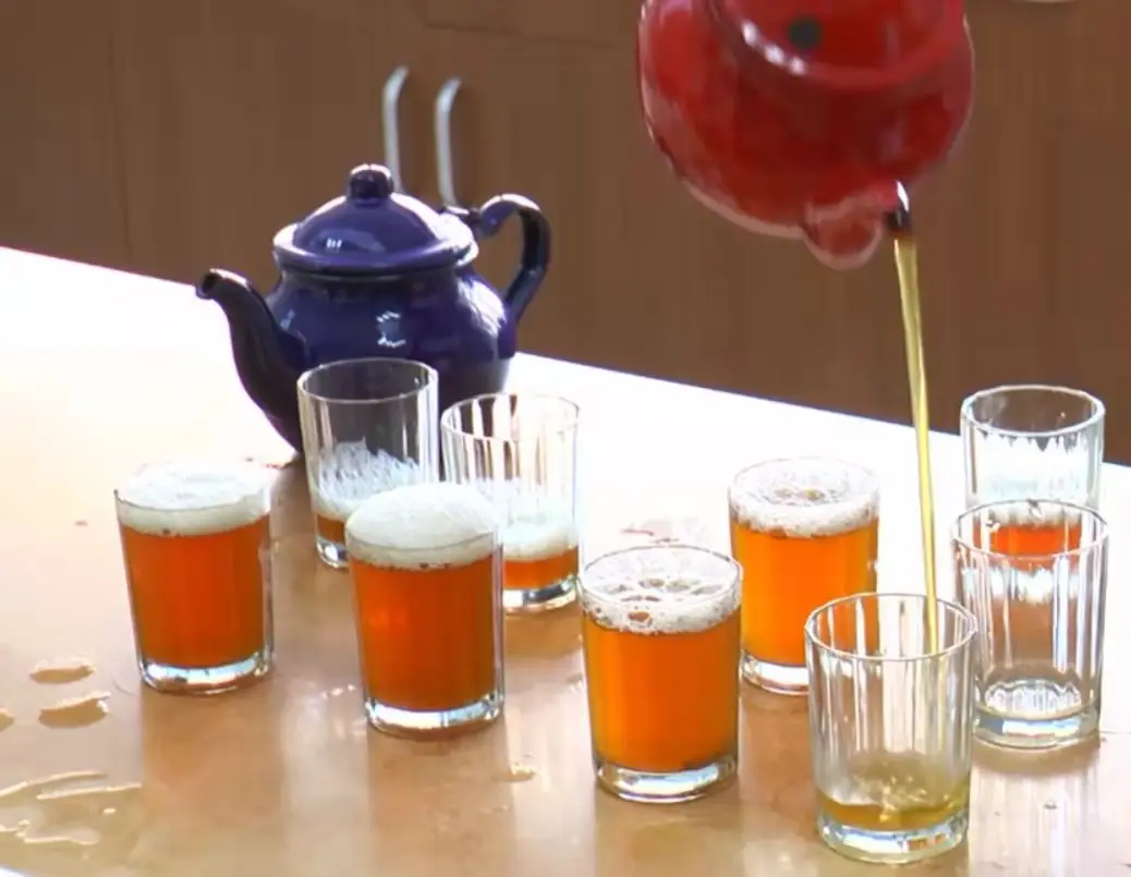 Chinese Green tea Gunpower Tea 3505 brands to Maroc