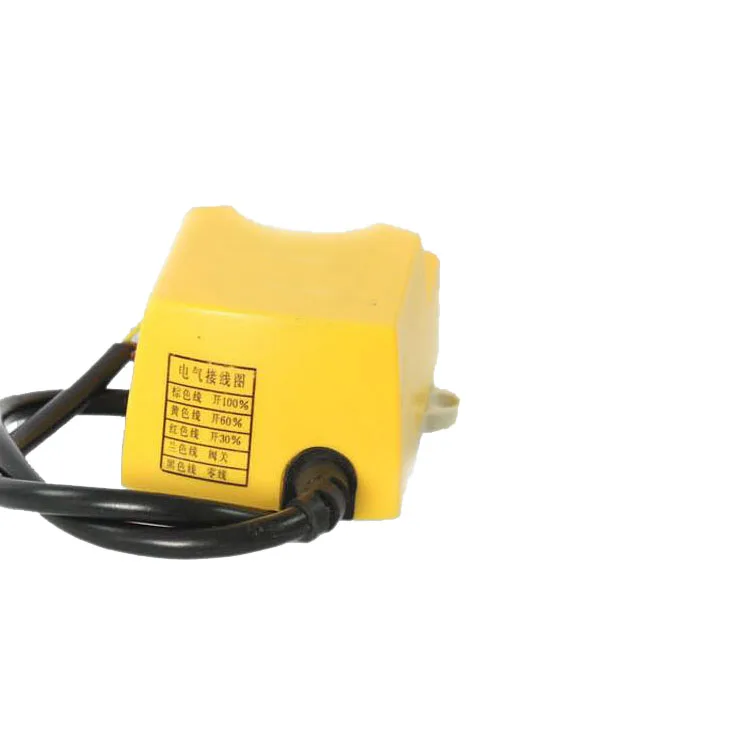 Electric 3 Position Air Damper Actuator 220V, motorized Air Valve Drive for Exhaust Air Damper , Open at 30, 60, and 90 degree