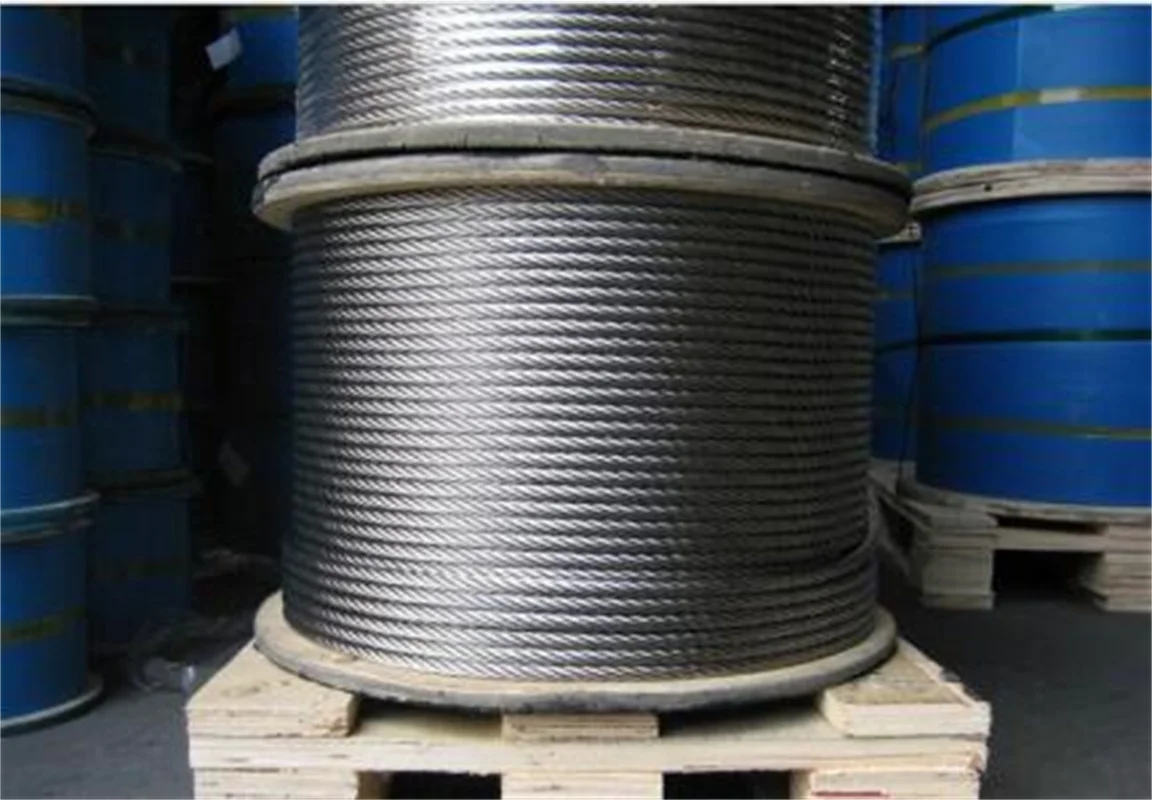 AISI304 stainless steel wire rope 1x19  1.0mm