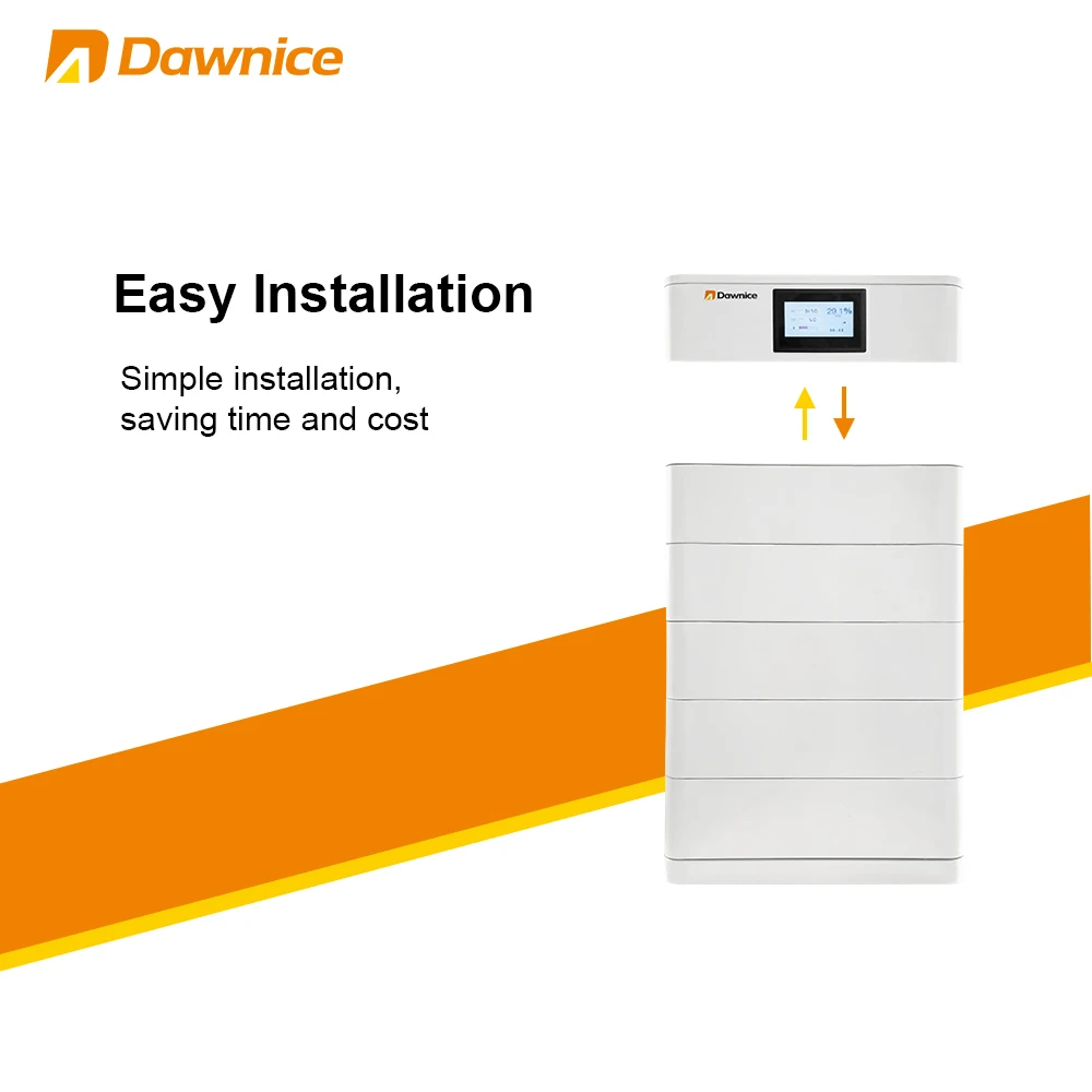Dawnice 20KWH 30KWH Штабелируемый домашний аккумулятор высокого напряжения литий-ионный модуль 614 4 В высоковольтный Аккумулятор Lifepo4