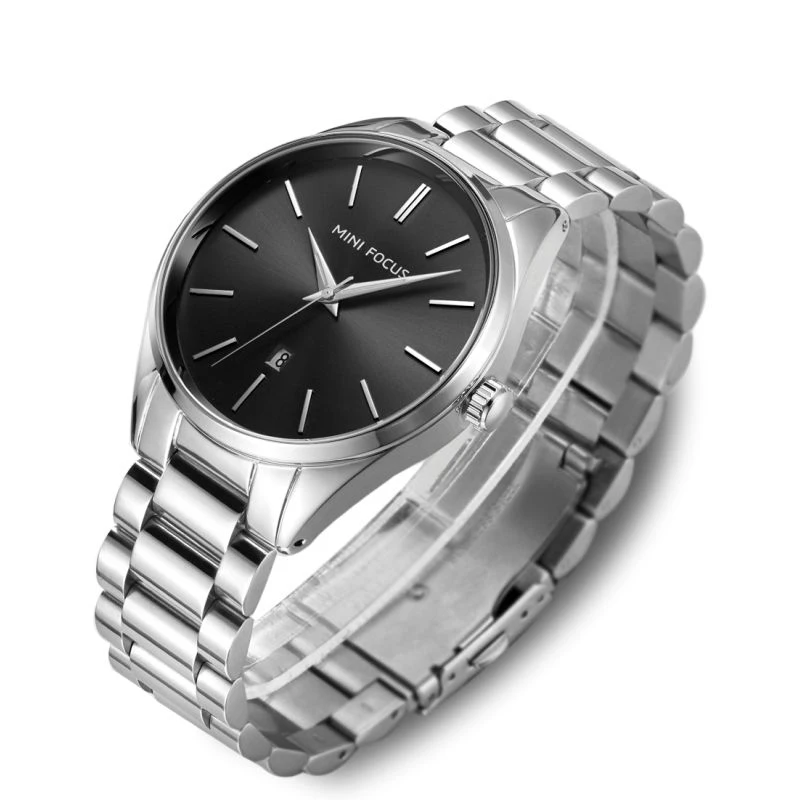 OEM Wristwatch Waterproof Business Men Private Label Watch Minimalist Custom Logo Quartz Watches