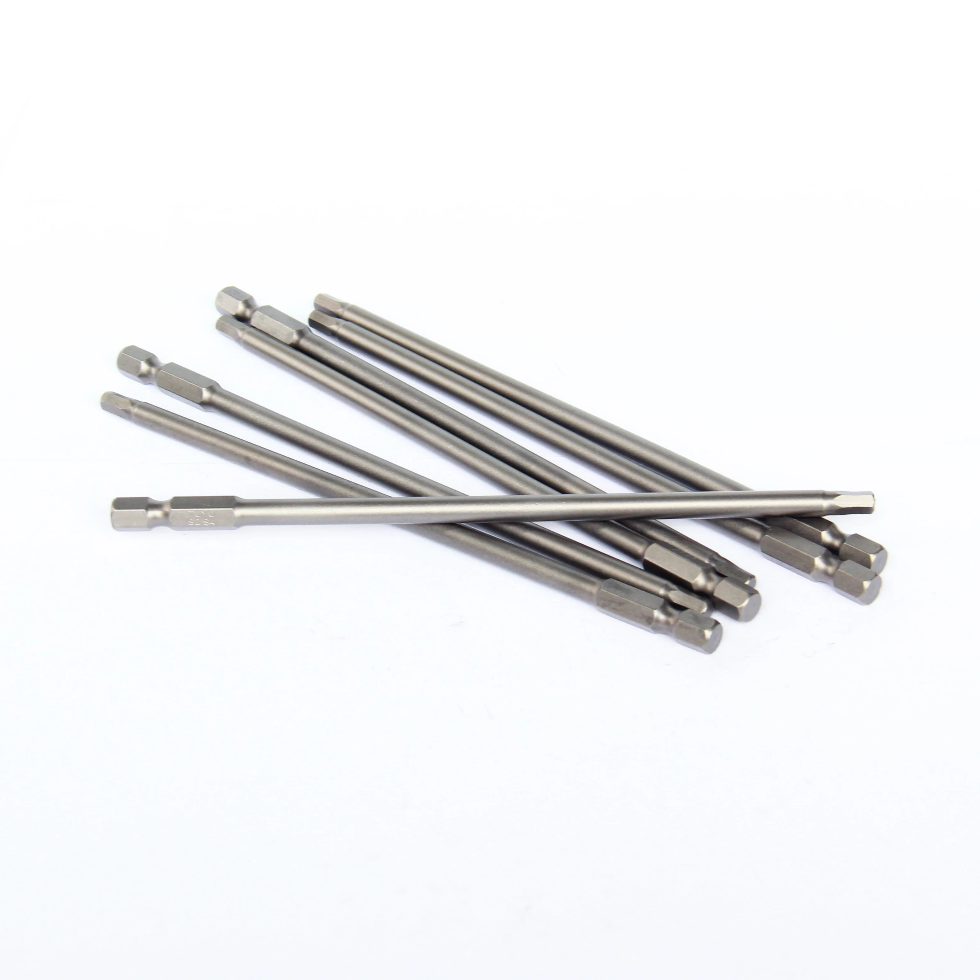 Various Good Quality S2 150MM H4 Allen Hex Bit Magnetic Screwdriver Bit