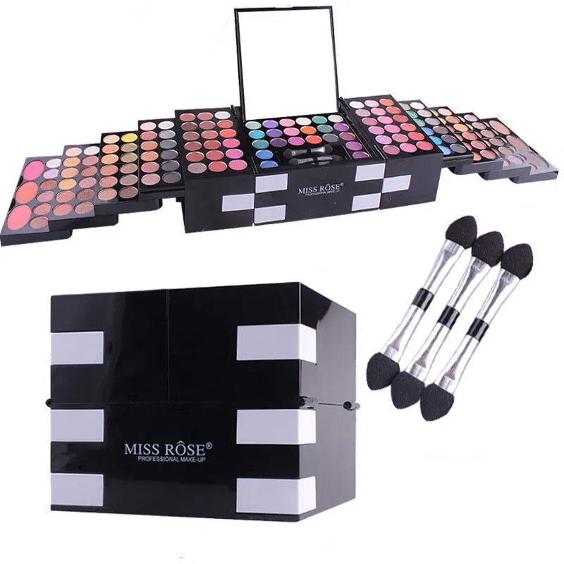 
142 Colors Professional Long Lasting Waterproof Makeup Kit Palette Matte Shimmer Glitter Colorful Eyeshadow Palette 