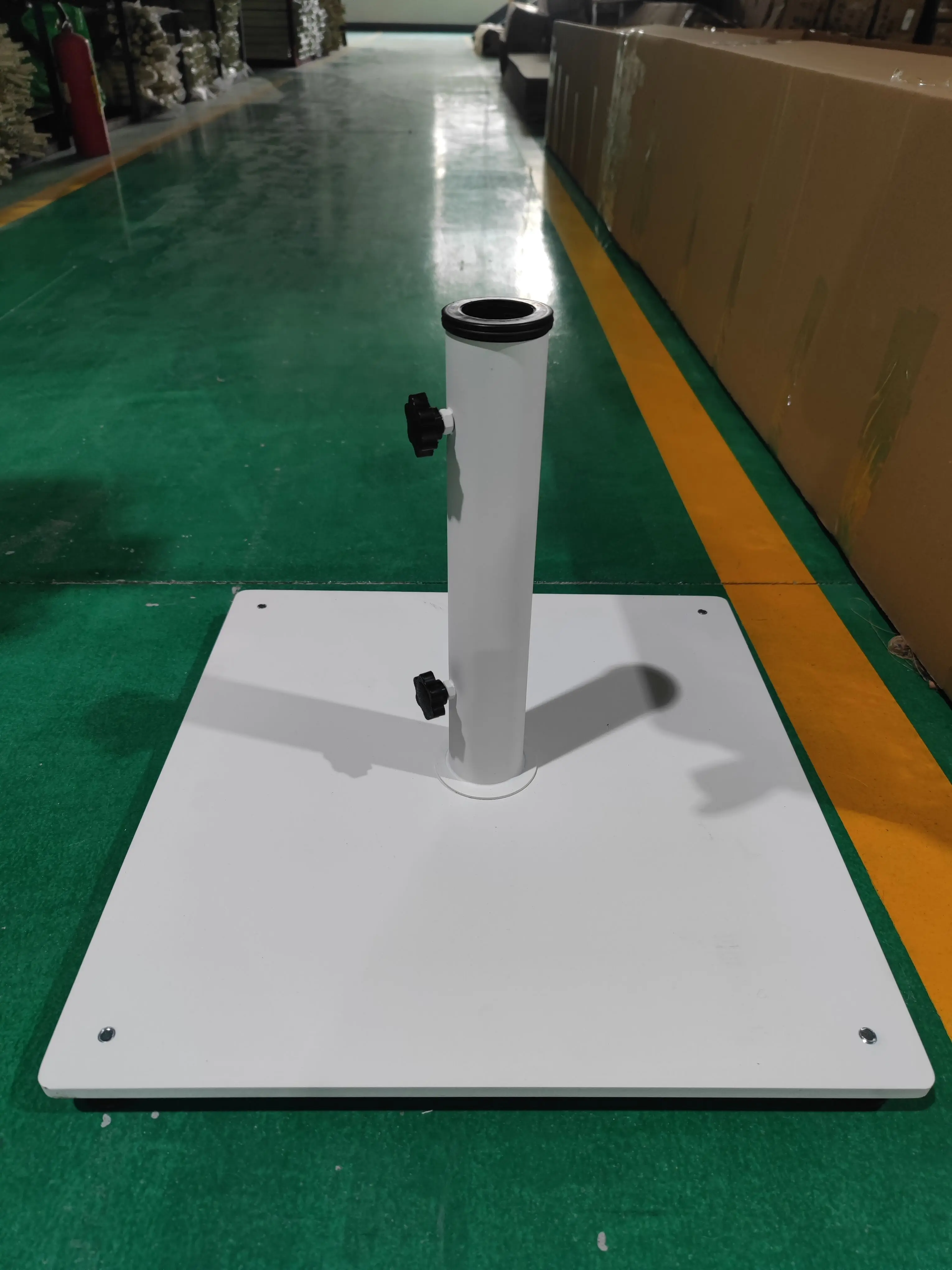 square red print logo Umbrella Big Patio Umbrella Outdoor Beer Cafe Coffee Drink Restaurant Hotel Parasol