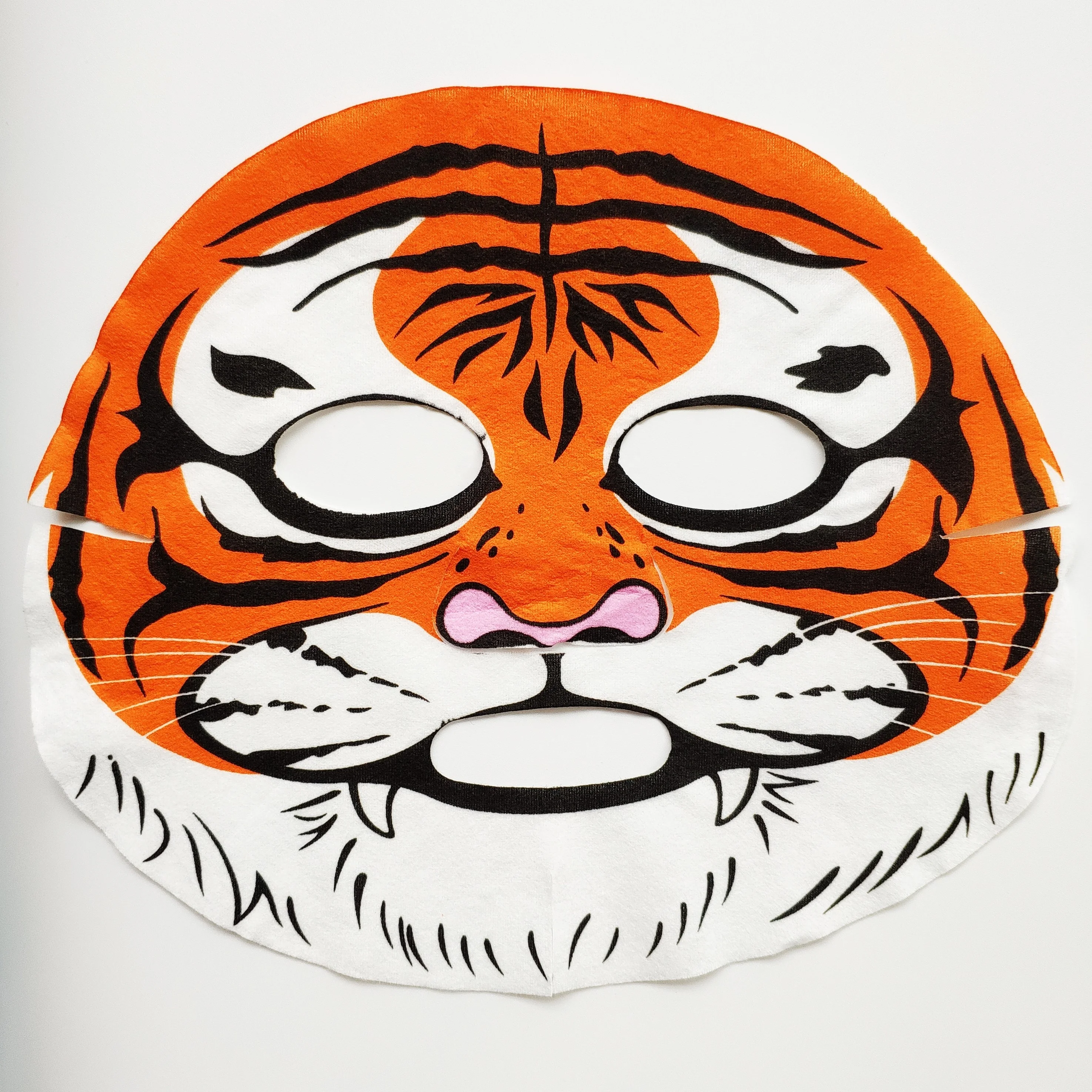 Fun Animal Printed Facial Mask Custom Printed Panda Animal Dry Facial Mask Sheet