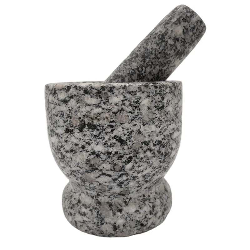 High quality kitchen  herb and spice tool natural stone marble mortar and pestle set