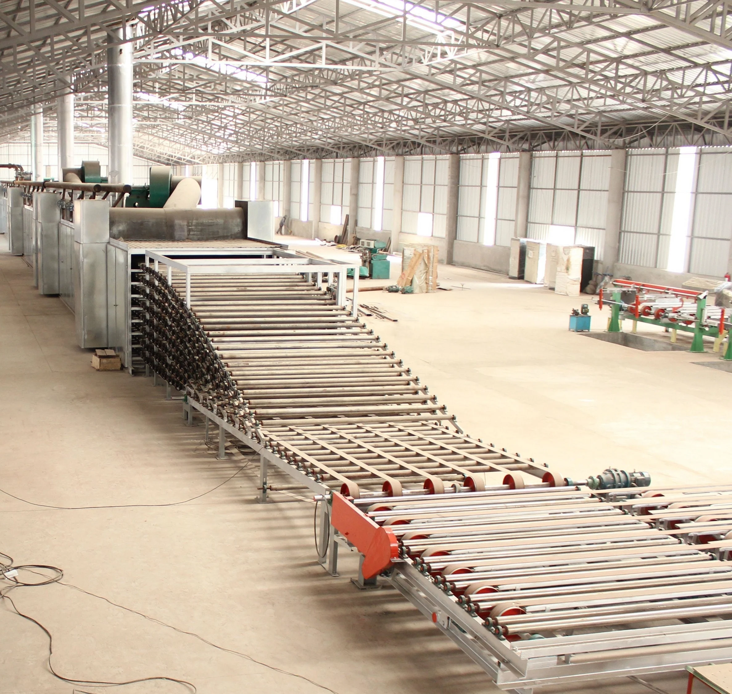 Gypsum board production line